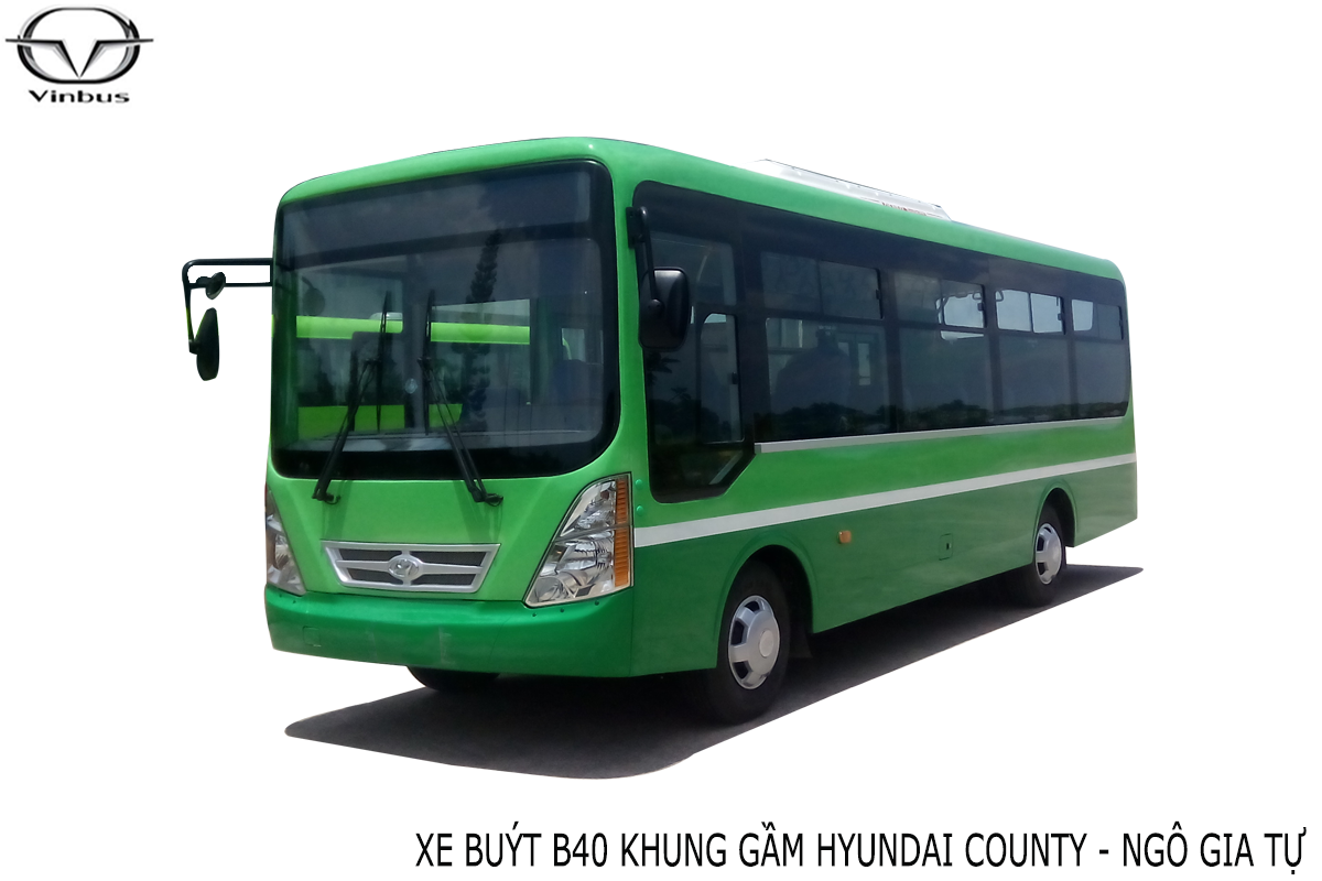 Xe buýt B40 Hyundai County (Dáng Aero City) - Ngô Gia Tự