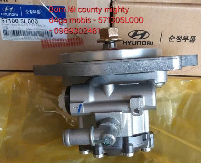Kinh Nghiệm Nhận Biết Bơm Trợ Lực Lái New County D4GA Sắp Hỏng