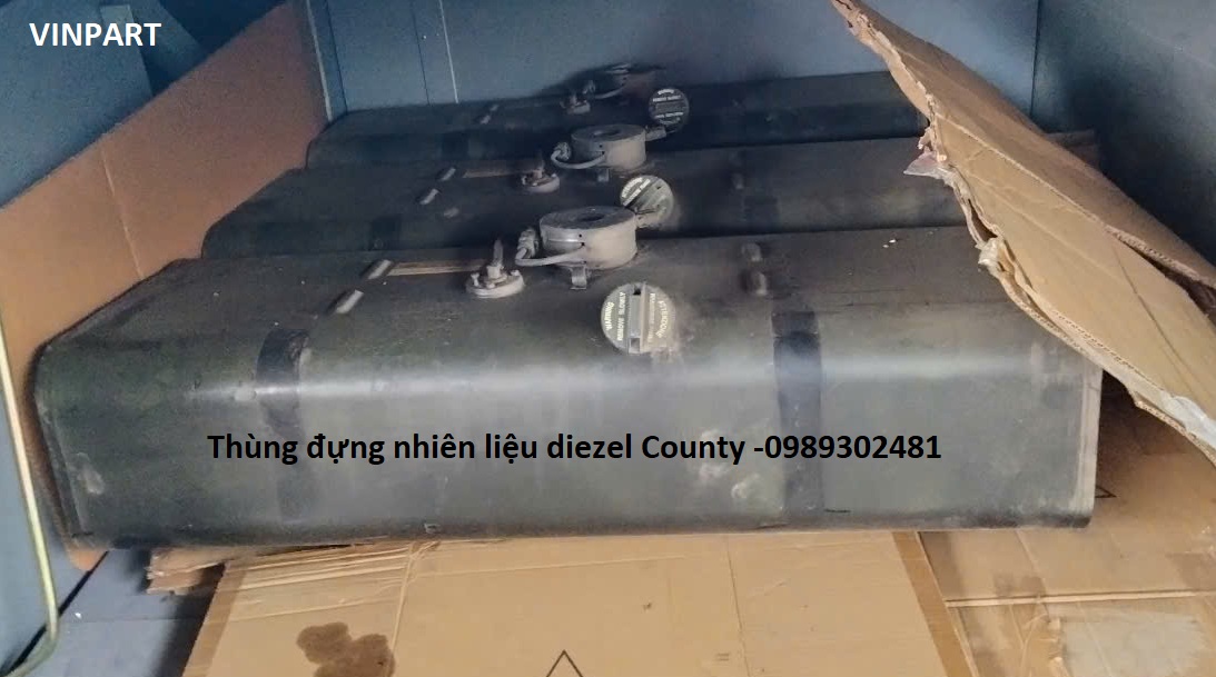 Bình thùng đựng nhiên liệu dầu diezel xe county 
