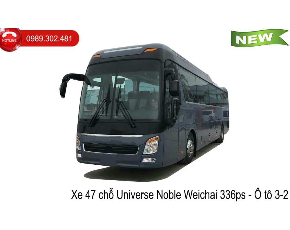Xe 47 chỗ Universe Noble Weichai 336ps - Ô tô 3-2
